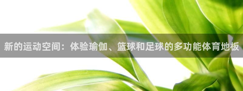 vsport体育在线官网：新的运动空间：体验瑜伽、篮球和足球的多功能体育地板