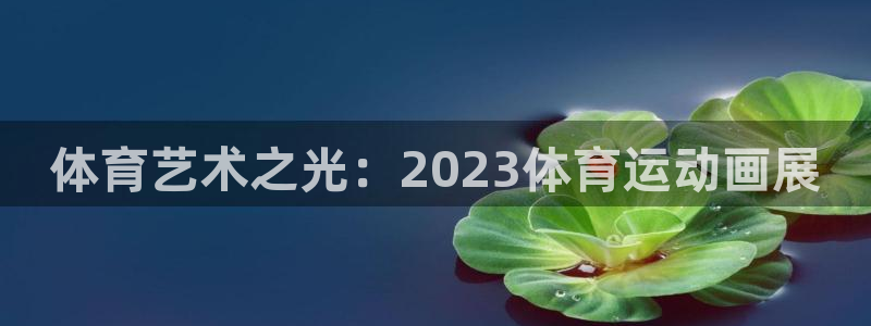 vsport体育：体育艺术之光：2023体育运动画展